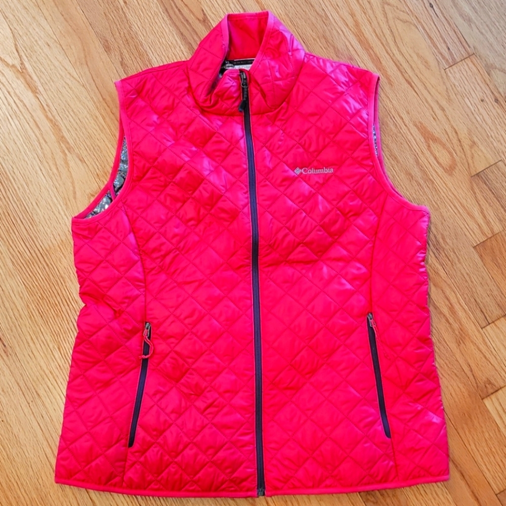Womens Pink Columbia vest